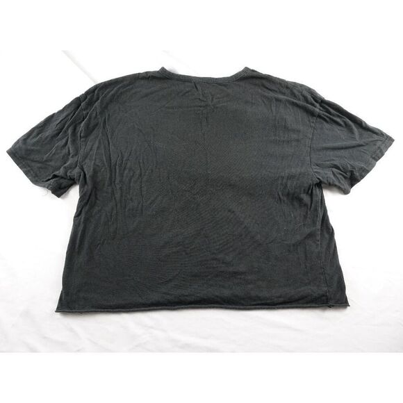 Black Pink Crop Top Size XL - Picture 6 of 9